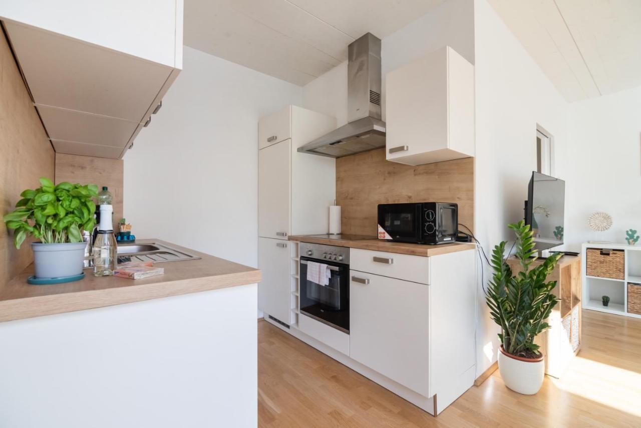 Helles, Neues Dg Apartment Mit Blick Zum Donauturm Βιέννη Εξωτερικό φωτογραφία
